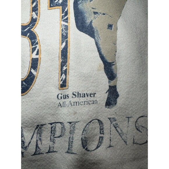 USC TROJANS RARE VINTAGE SWEATSHIRT L 1931 PCC CHAMPION GUS SHAVER - Picture 5 of 9